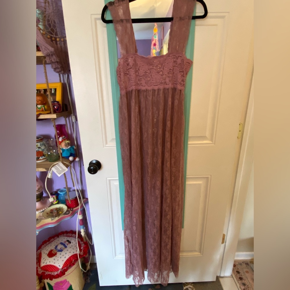 Free People Romance in The Air Maxi Slip - Picture 4 of 7